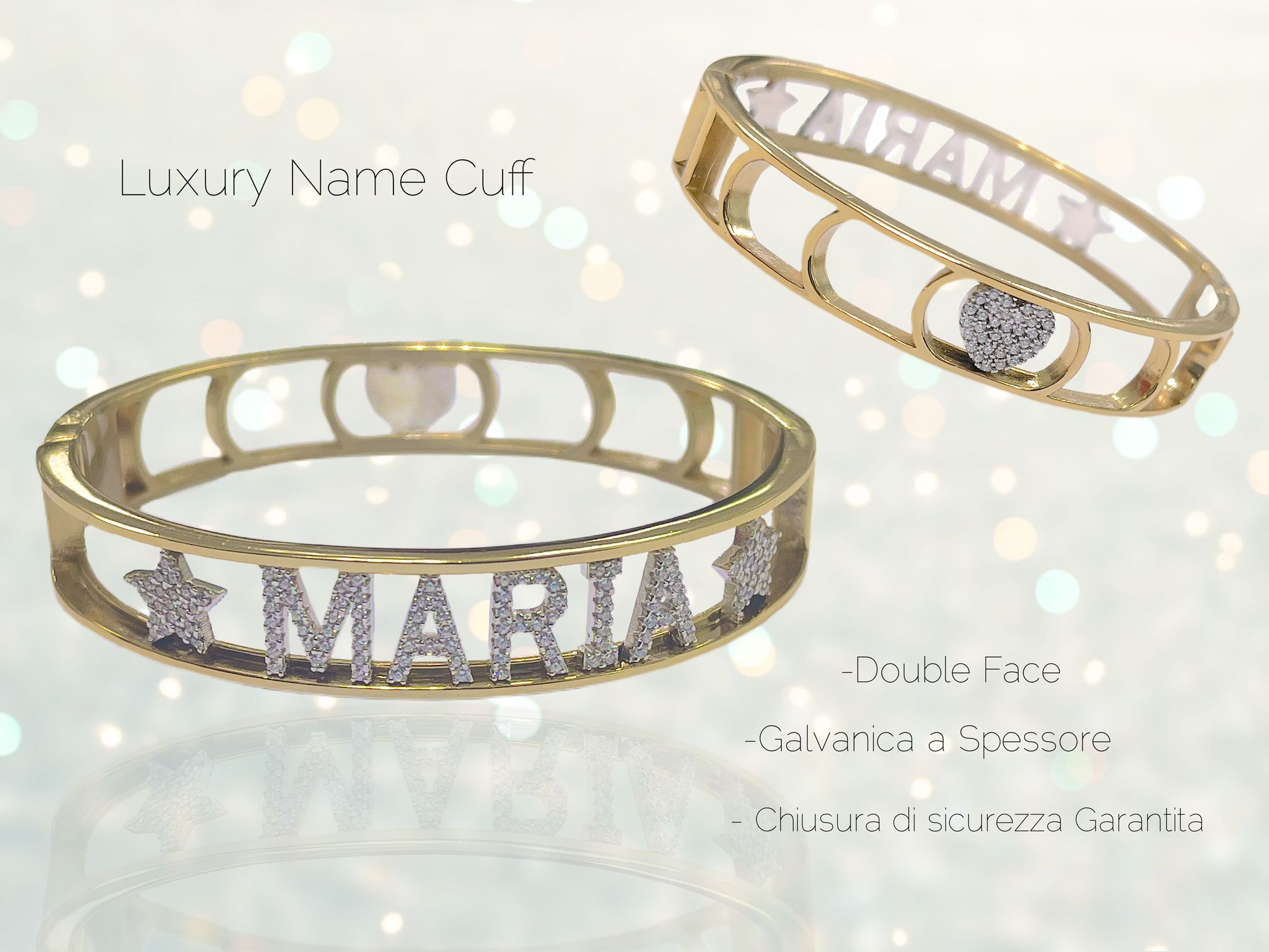 Bracciale manetta Luxury - Shine Gioielli