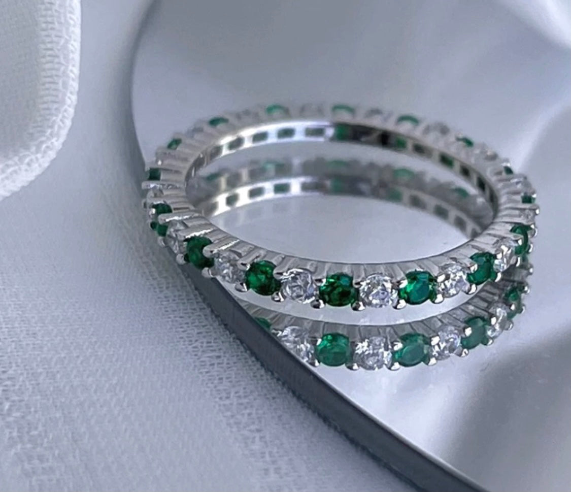 Anello Veretta bicolore - Shine Gioielli