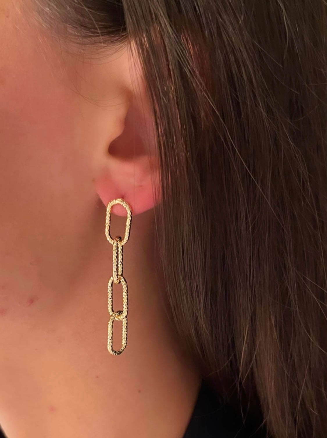 Orecchini maglia Satinata - Shine Gioielli