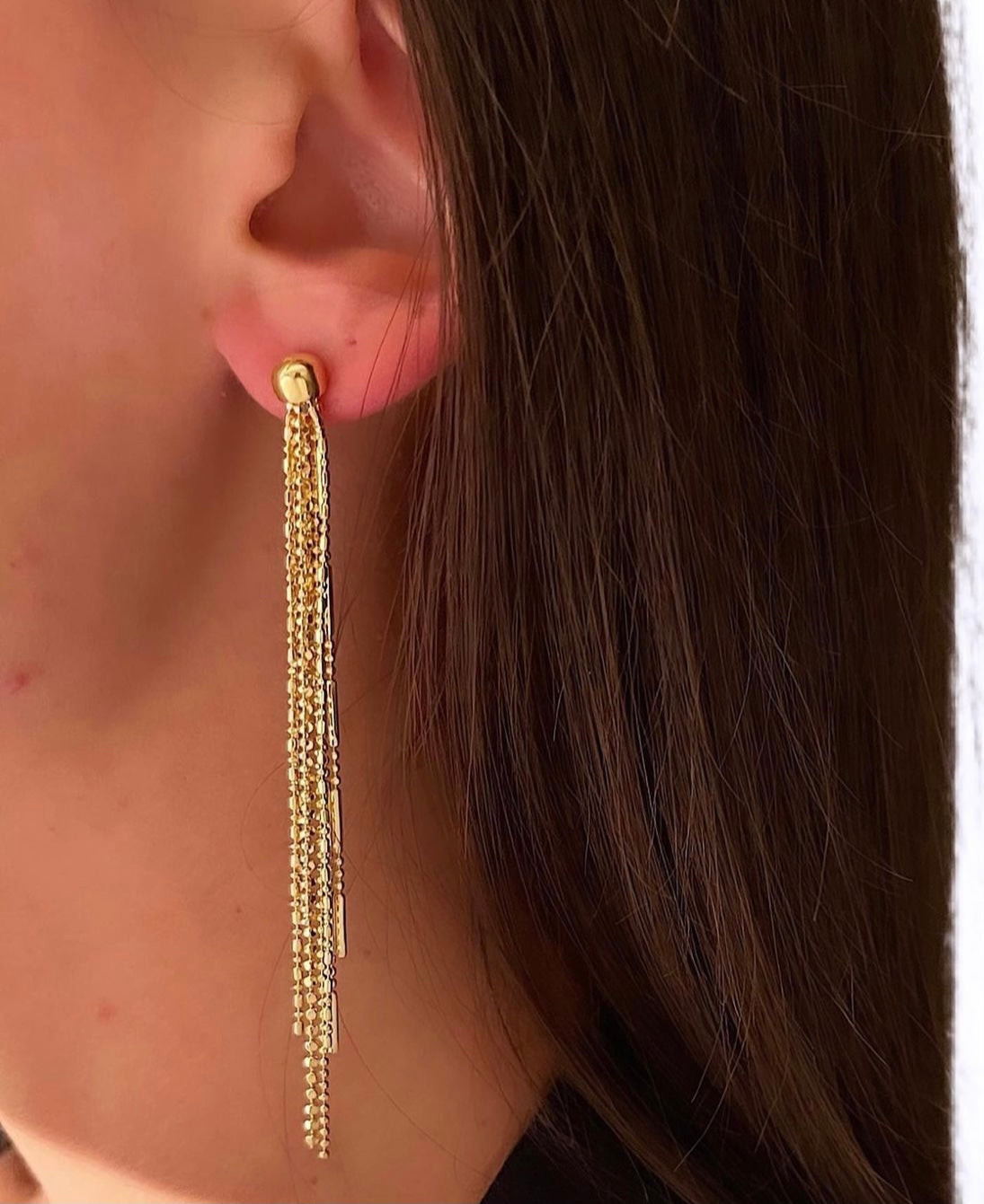 Orecchini Catena pendente - Shine Gioielli