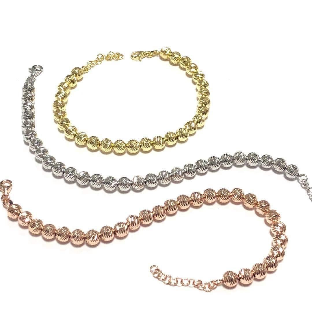 Bracciali sfaccettati argento 925 - Shine Gioielli