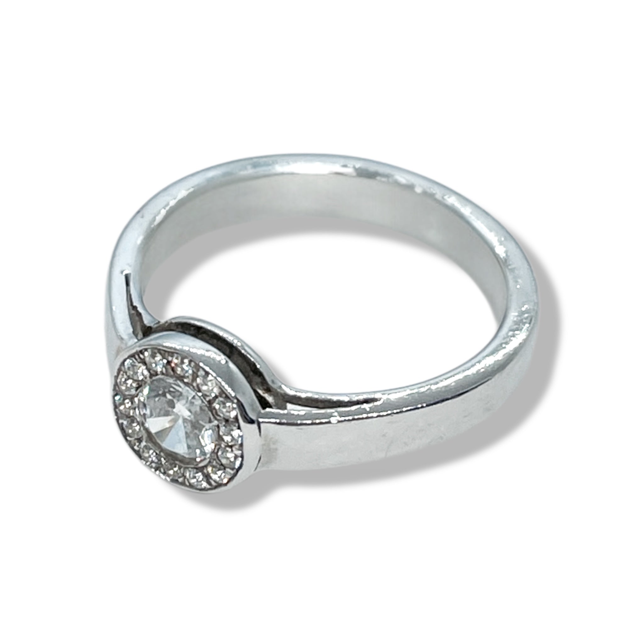 Anello punto luce in argento 925