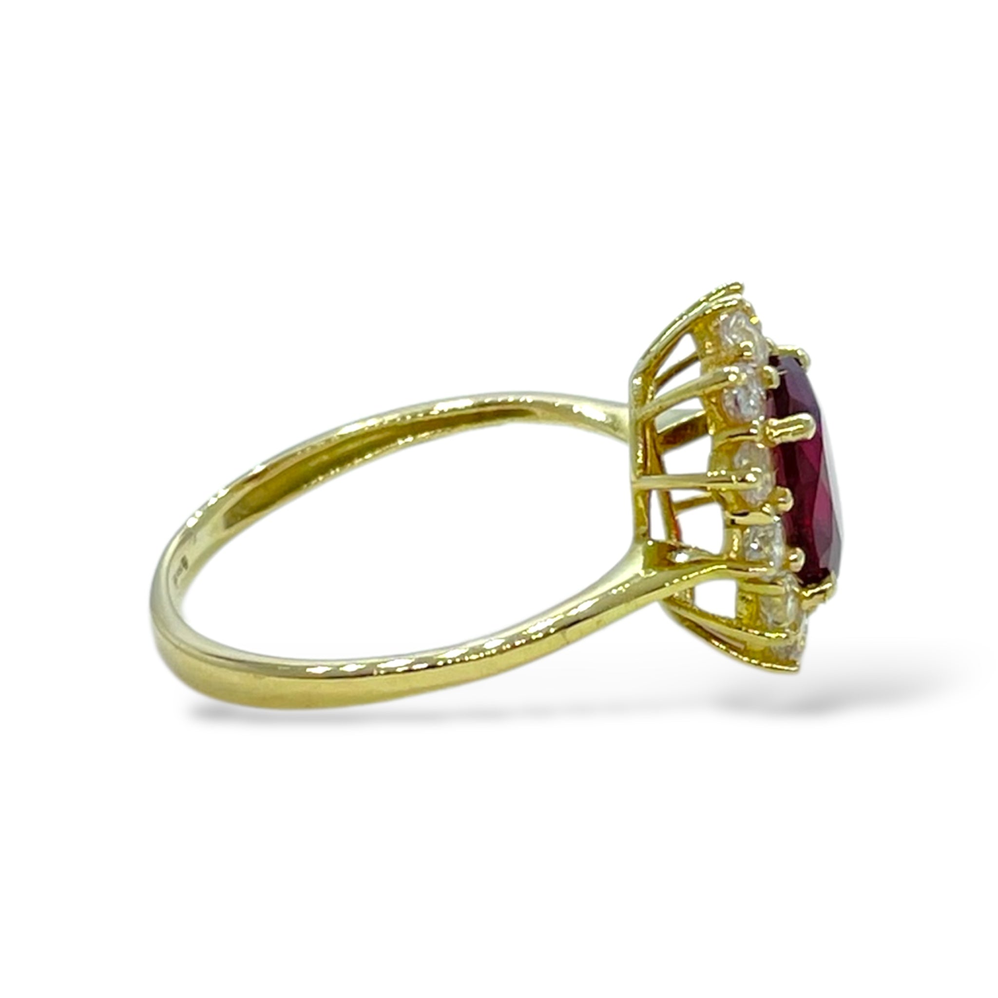 Anello Diana oro giallo 18kt -  Shine Gioielli