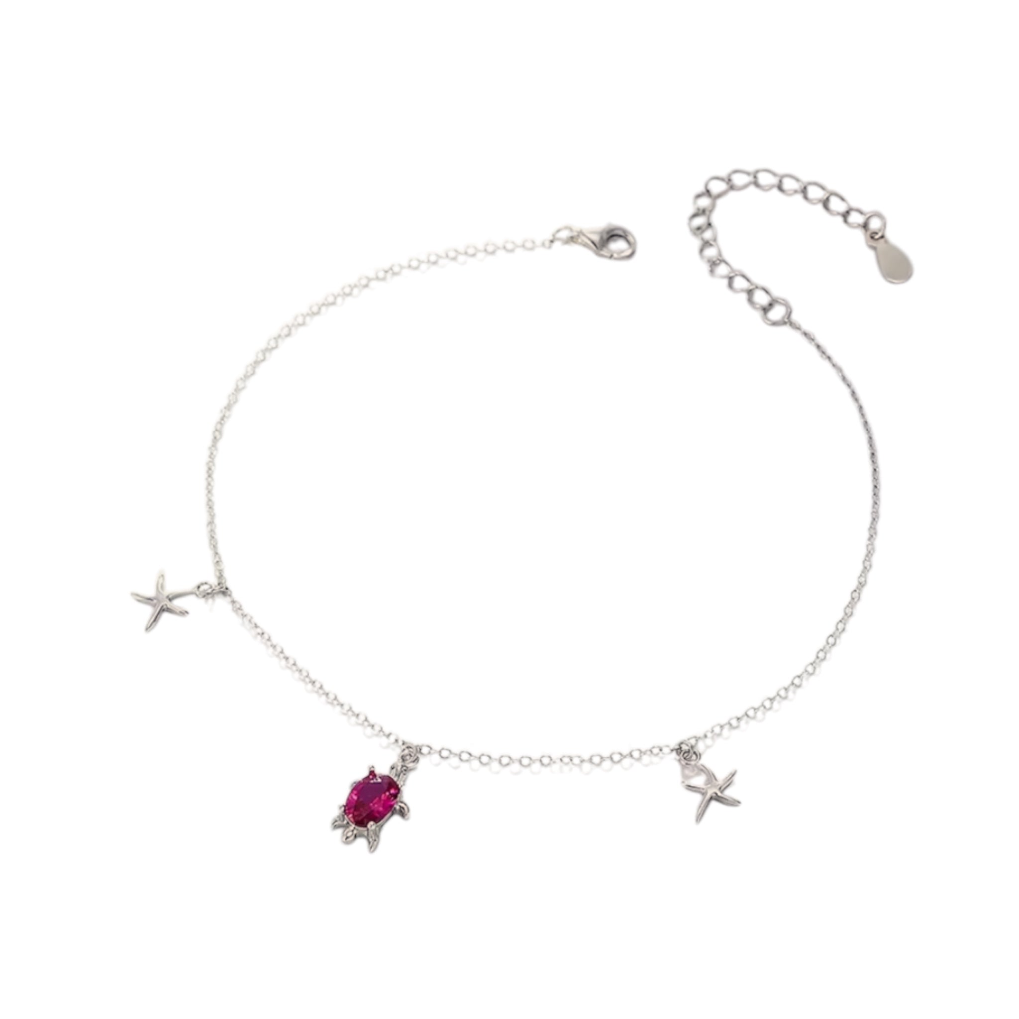 Cavigliera con tartaruga marina