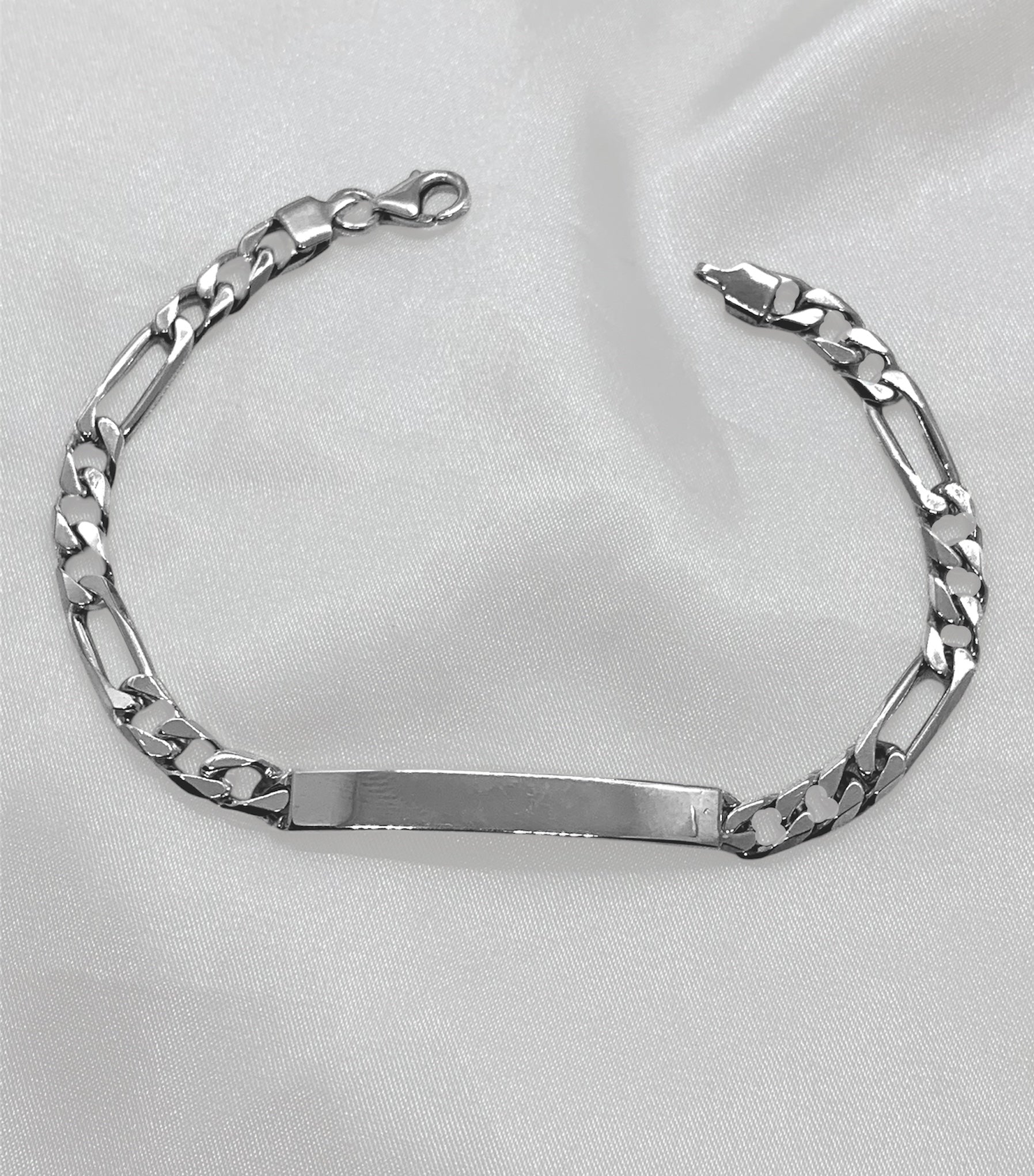 Bracciale targa da uomo