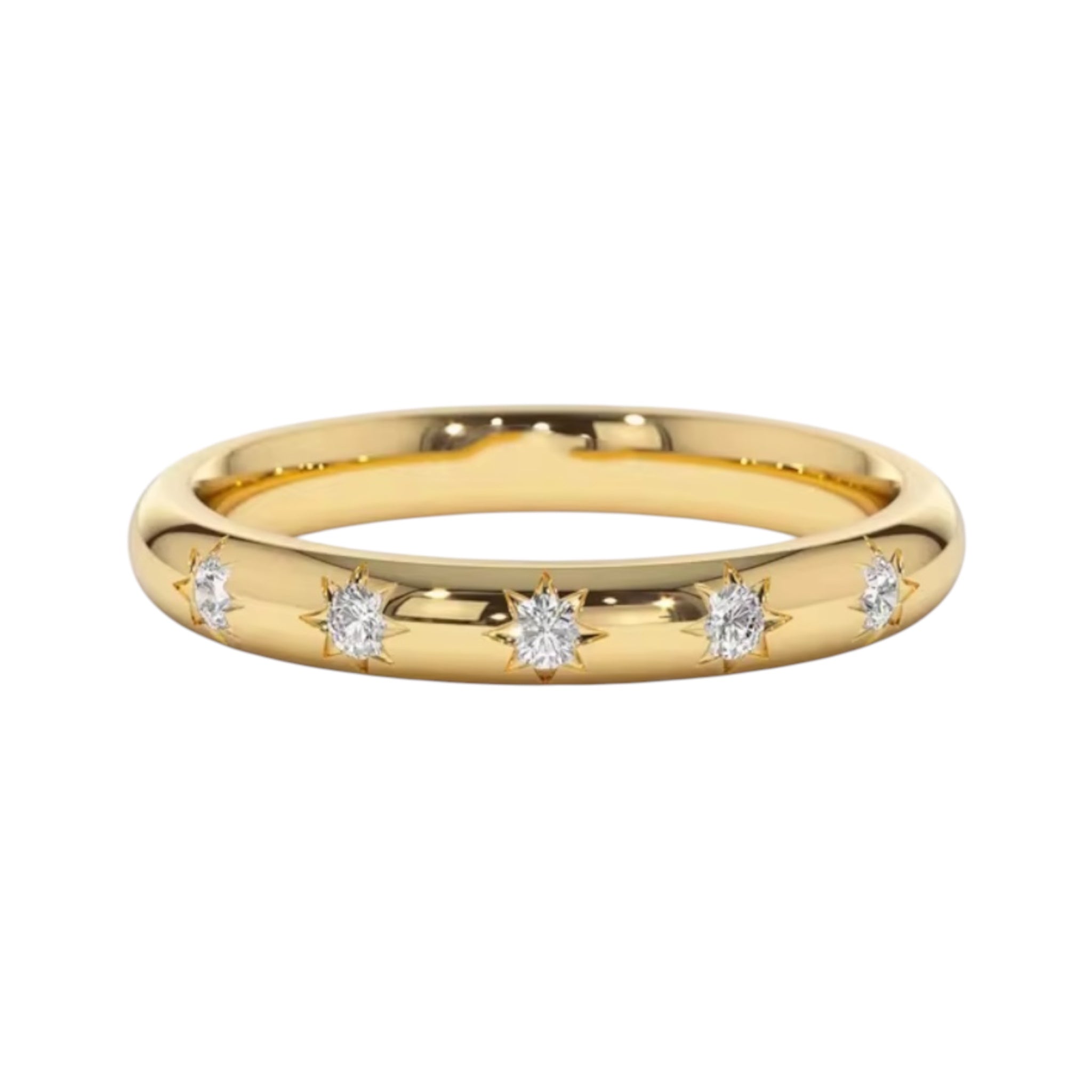 Anello fede punti luce stellari