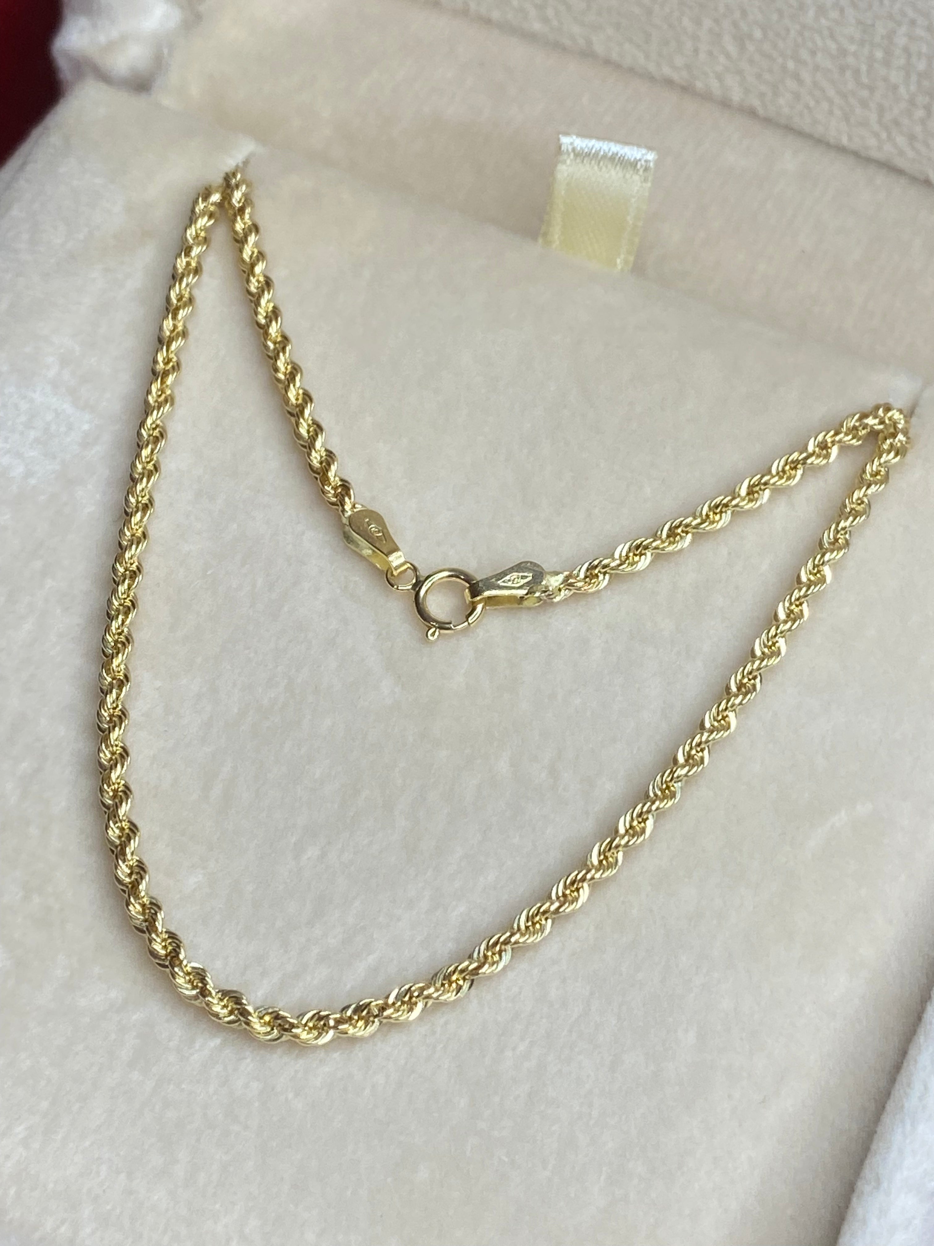 18kt yellow gold Torchon necklace